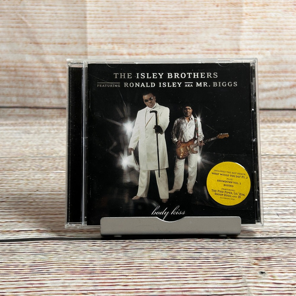 The Isley Brothers Body Kiss CD 2003 Ronald Isley Mr Biggs R&B Soul